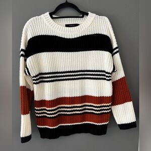Zesica multi coloured striped sweater